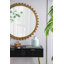 D5.9X7.9 "Vase rond blanc / or