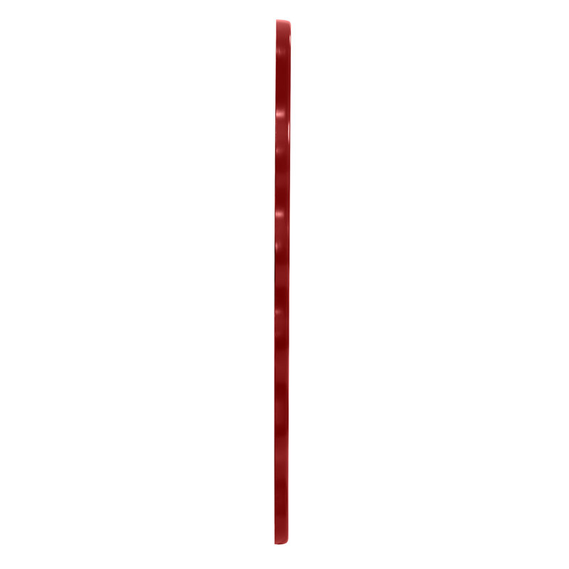 Angelo Rectangle Mirror, Burgundy