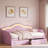 Upholstered Daybed With Led And 2 Drawers-1007133416-1007133417