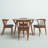 Guimond 4 - Person Four Leg Base Dining Set