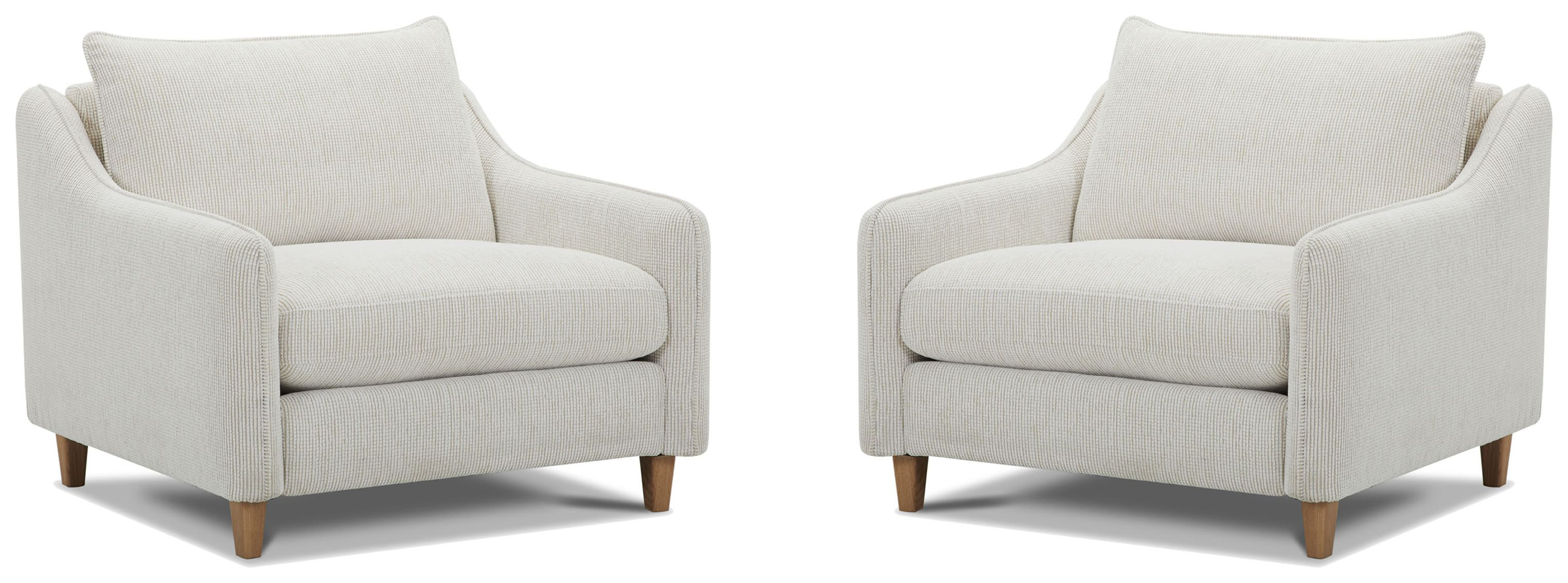 Comfortable Upholstered Chair And A Half