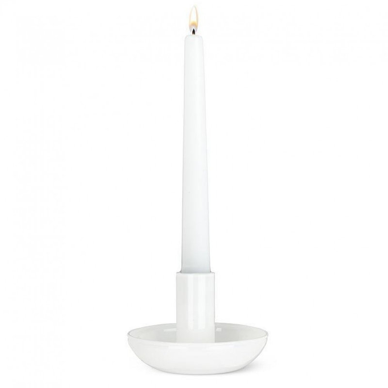 Porte-bougie, Blanc