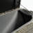 Outdoor Deck Box Storage 113 Gallon - Grey . With Lid. Removable Waterproof Liner, Rust Frame. Ideal For Patio, Poolside, Yard Container Gallon. Lightweight , Liner. Water . For Use