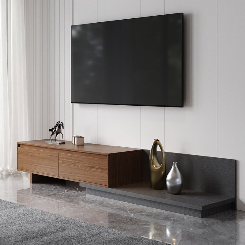 Meuble télé 2 tiroirs Fero Minimalist