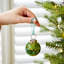 6cm Marble Glass Bauble