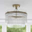 Geira Glass Semi Flush Mount
