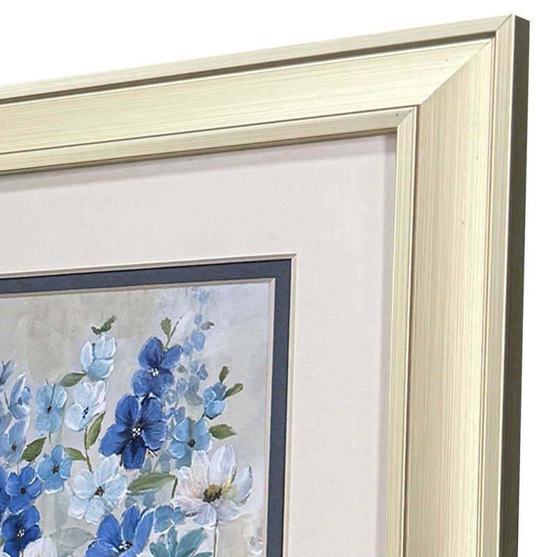 Blue Garden Framed Art
