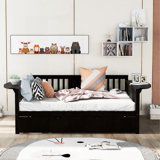 Full Size Daybed With Twin Trundle For Extra Sleeping Space