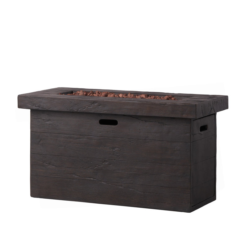 45'RECTANGULAR  MGO FIRE PIT  - 50,000 BTU