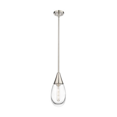 Luminaire suspendu sur tige 6 lumières Malone