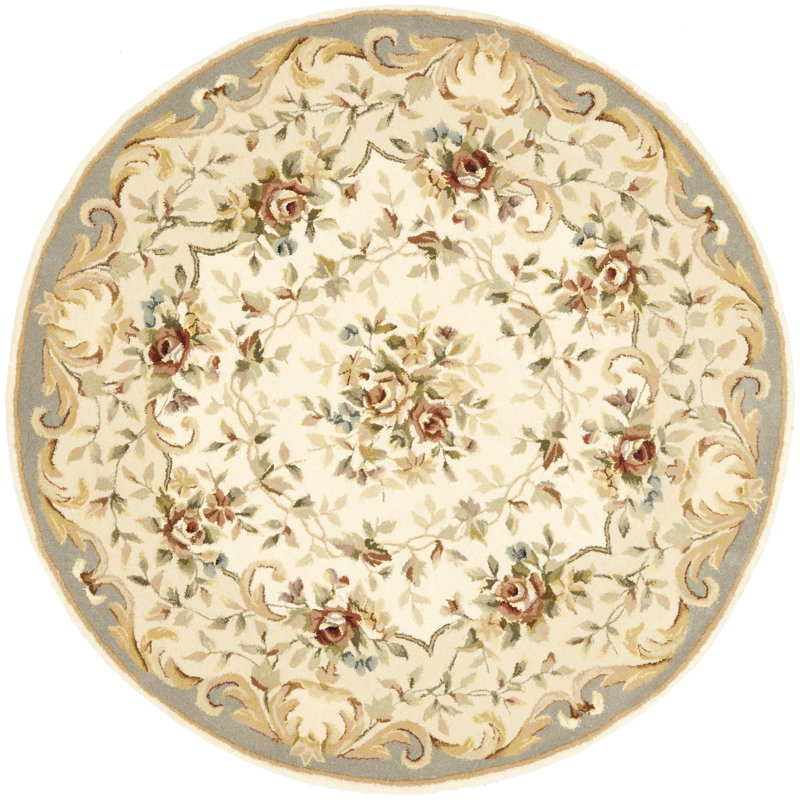 French Tapis Hand Tufted Rug