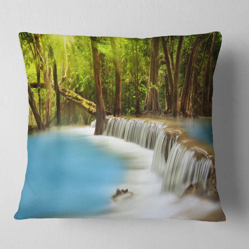 Coussin Huai Mae Kamin, 16 po x 1 po, Coussin décoratif