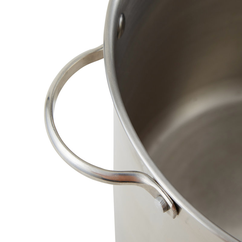 Design Imports 12 Quarts Stainless Steel Stock Pot
