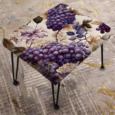 Tuscan Vineyard Vines - Floral Rectangle Ottoman
