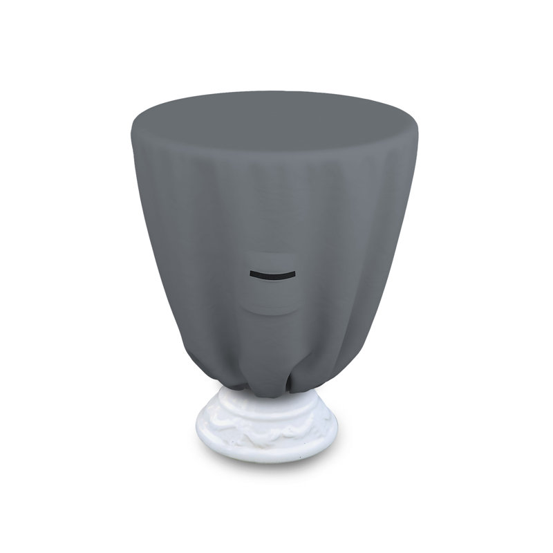 Bird Bath Cover, 61cm H x 81.3cm W x 81.3cm D, Grey