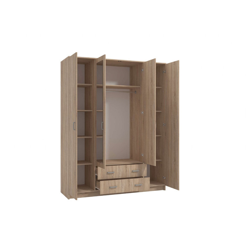 Beunca Manufactured Wood Wardrobe