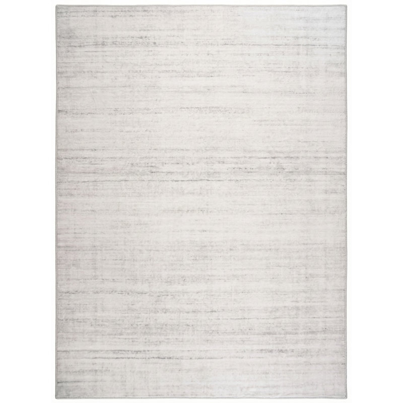 Rug Branch Elena 8' x 11' (7'7" x 10'10") Beige/Purple Abstract Area Rug, Contemporary, Medium Pile, Stain-Resistant Carpet - Living Room, Bedroom, Dining Room, and Kitchen