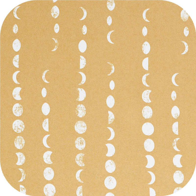 Gudinas Polyester Blackout Curtain Panel, Yellow, 52" W x 84" L