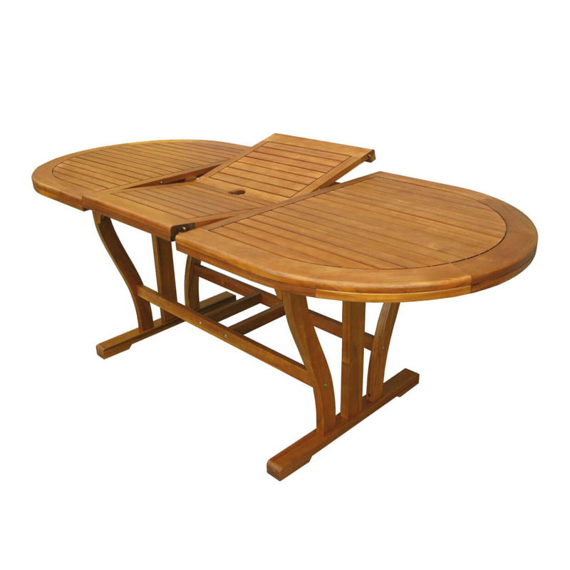 Ewelina Oval 6 - Person 74cm L Dining Table, 74cm H x 150cm L x 90cm W
