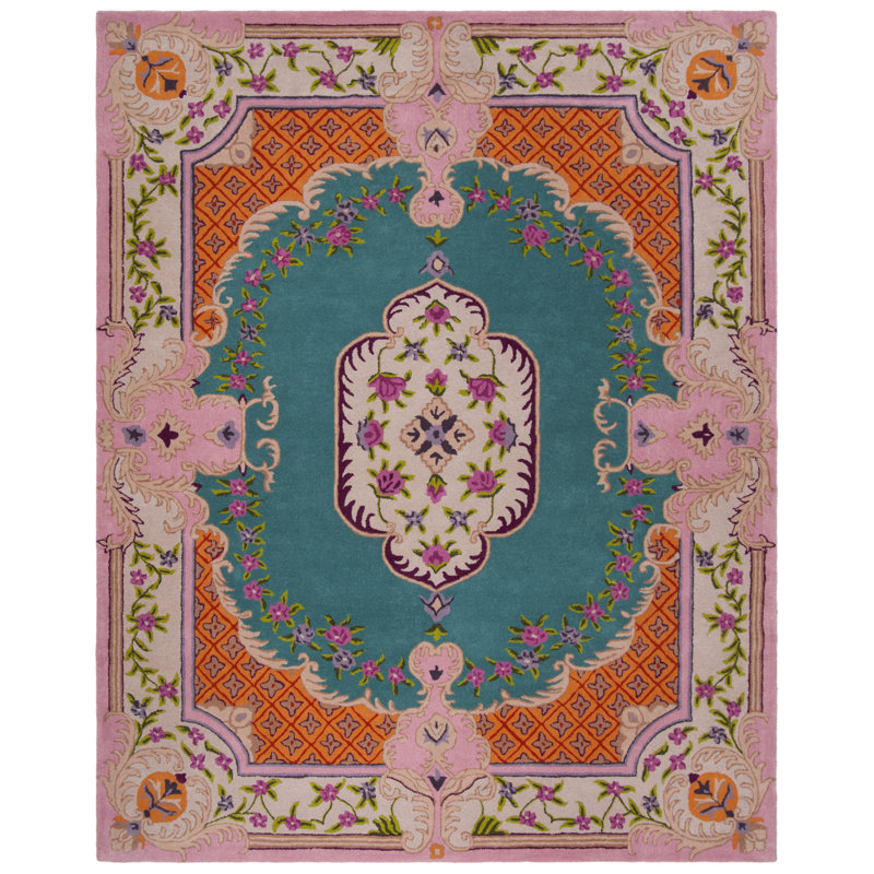 Tapis en laine touffeté à la main Blokzijl, Rectangle 8 pi x 10 pi