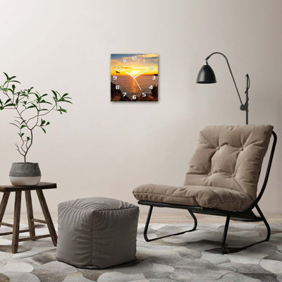 Ilam Glass Wall Clock