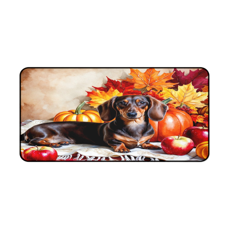 Polyester Desk Pad, 14.4x12.1