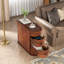 Solid Wood Frame End Table-970833538