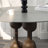 Amberly Luxury Modern Round Sintered Stone Dining Table Solid Wood Pedestal Kitchen Table For 4/6/8, One-step Installation-519123971-533097590-535997402