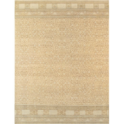 Hand Knotted Wool Abstract Indoor Rug