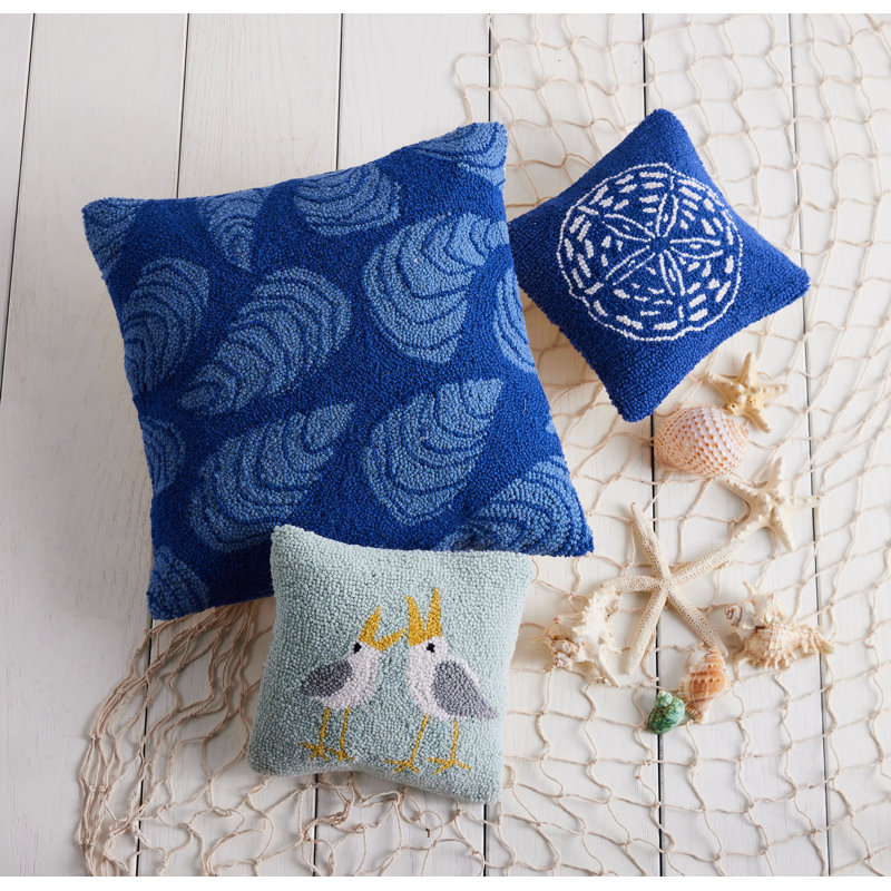 Throw Pillow, Sand Dollar
