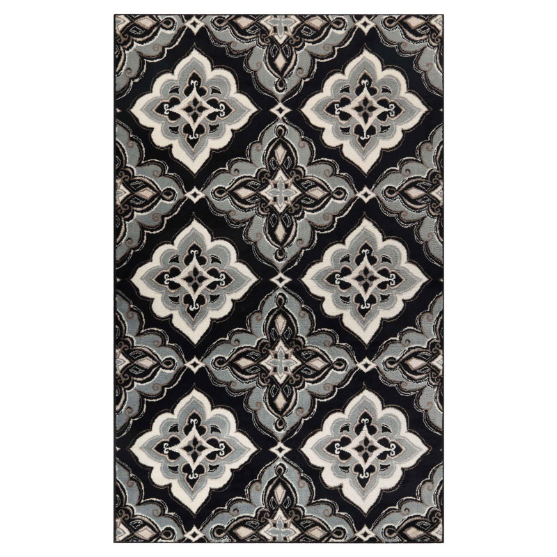 Tapis noir Goshen, Rectangle 8 pi x 10 pi