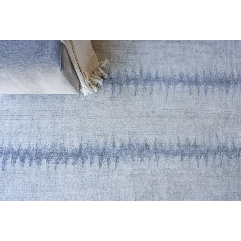 Chroma Chevron Area Rug in Light Blue, Rectangle 8' x 10'