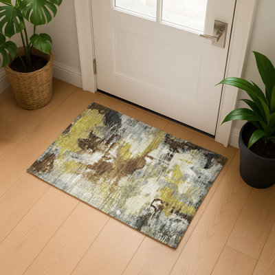 Premium Machine Washable Bucz AMF1738 Modern Rug