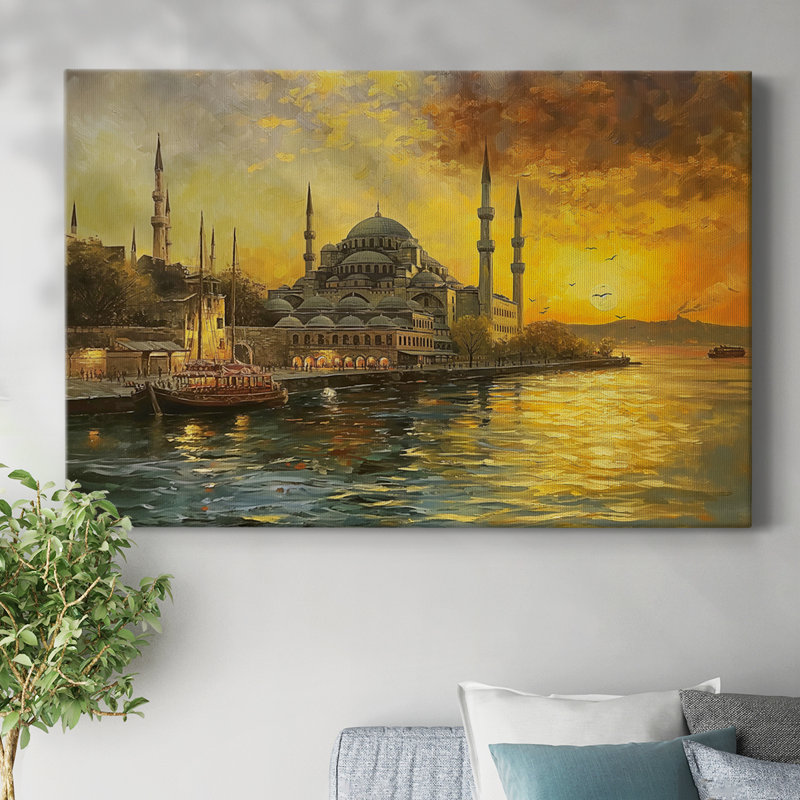 LANDSCAPE CCLIV  -Premium Gallery Wrapped Canvas -Ready to Hang, 12" H x 18" W