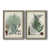 Toile avec cadre gris