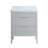 Fully Assembled 30" Grey Freestanding Single Sink Bathroom Vanity With 2 Handle Sets And Engineered Marble Top-772404893-772404894-772404889