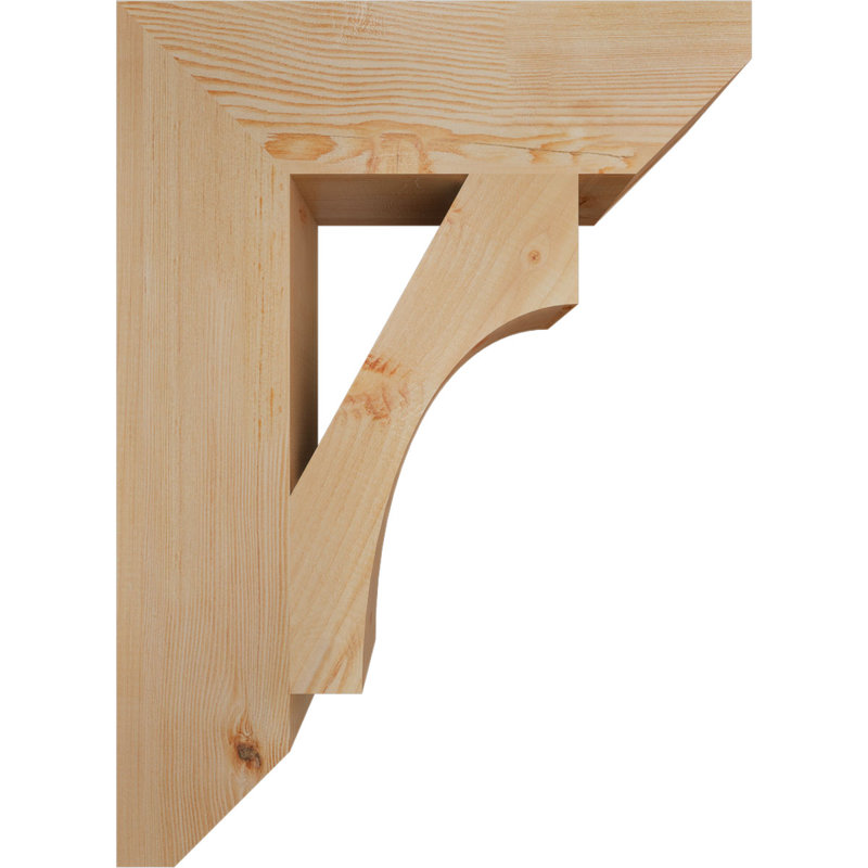 Support en bois Westlake, Sapin de Douglas, H 30 po x l 5,5 po x P 22 po