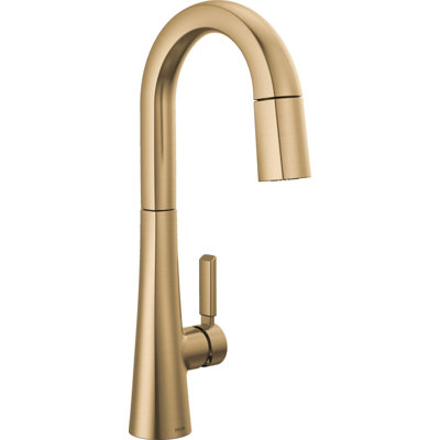 Monrovia Bar Faucet with Pull Down Sprayer