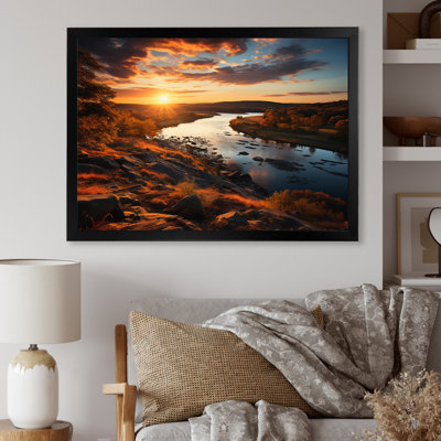 Paysage côtier du Delaware I sur toile