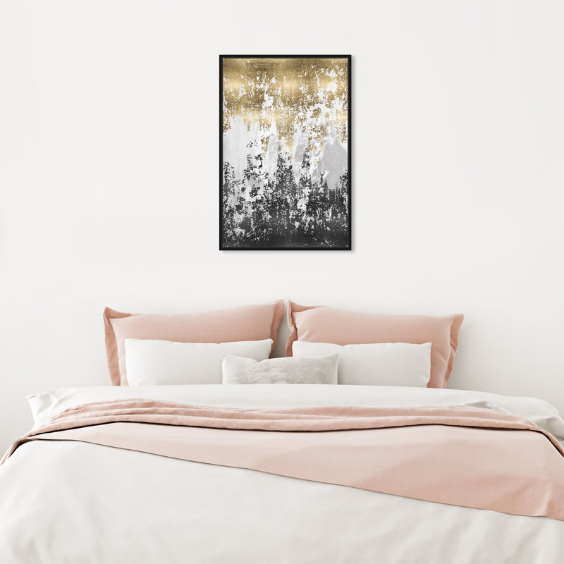 « had a moment », reproduction d’art sur toile tendue, H 15 po x l 10 po, Noir