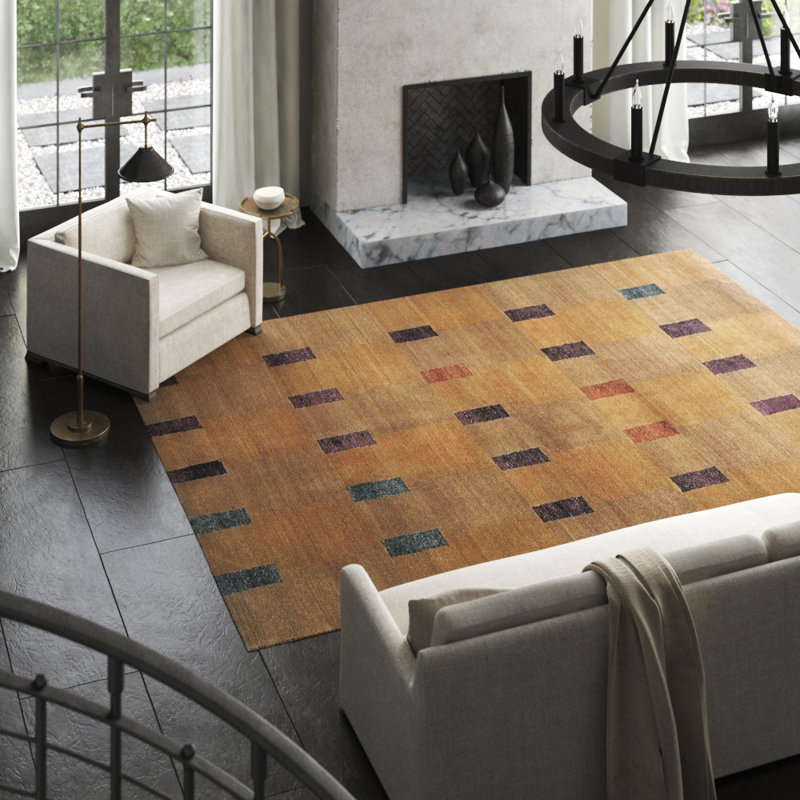 Geometric Area Rug, Rectangle 11' x 17'