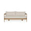 Arlo 3-Seat Metal Outdoor Patio Couch with Cushions by Real Flame