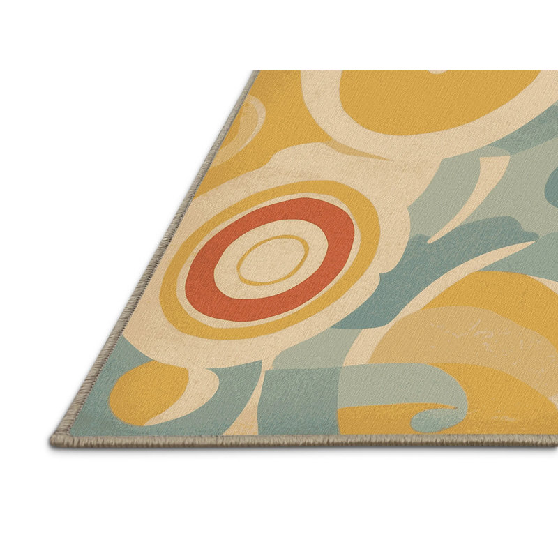 Funky Wiggle Rug, Square 6'