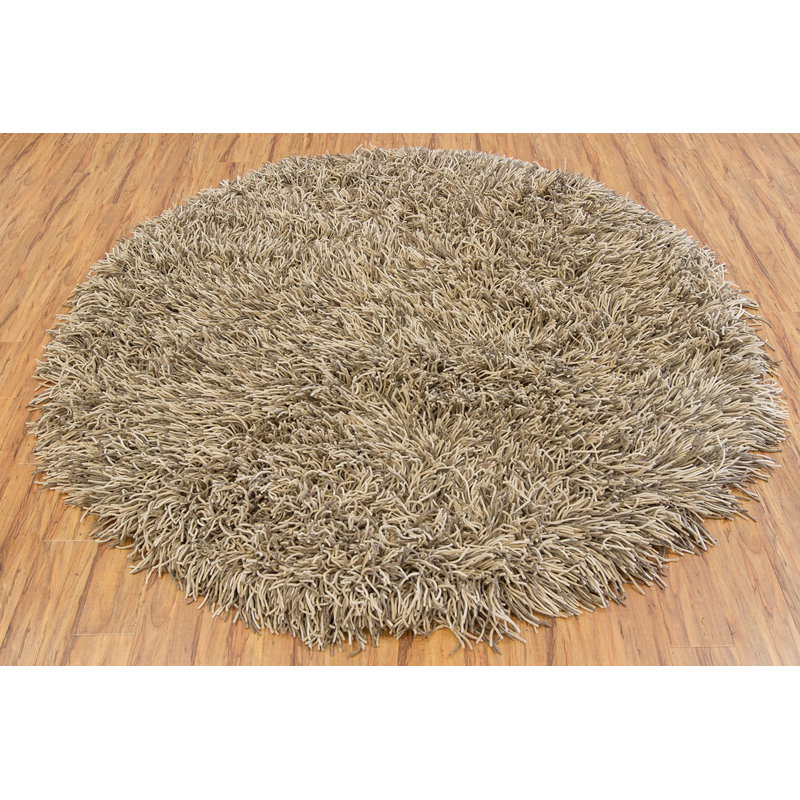 Cyrah Beige Rug, Round 7'9"