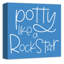 Art sur toile Potty Like a Rockstar-987425152