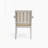 4-Person Modern Rustic Patio Dining Set with Acacia Wood and Iron Frame-120341814