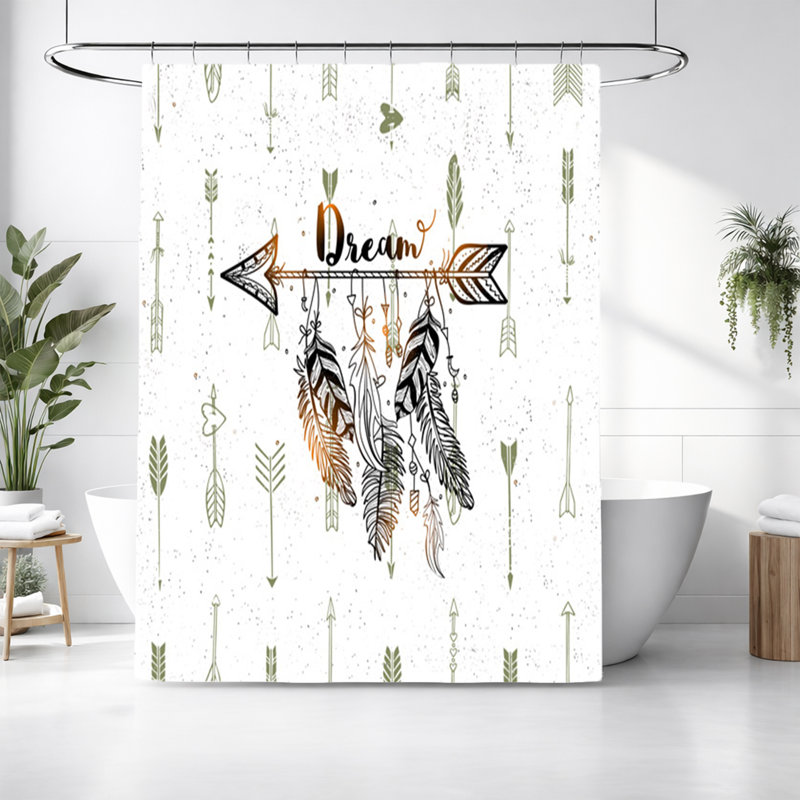 Shower Curtain, 72" H x 70" W