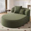Fauteuil de détente moderne en velours côtelé extensible confortable Sena, parfait pour le salon et la chambre à coucher-1521131024
