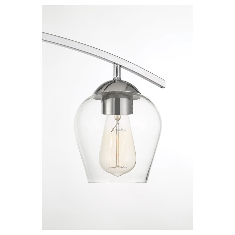 Layfield 3-Light Dimmable Vanity Light in Chrome, Chrome