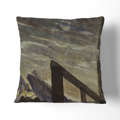 Sun Passing Cancer Square Throw Cushion